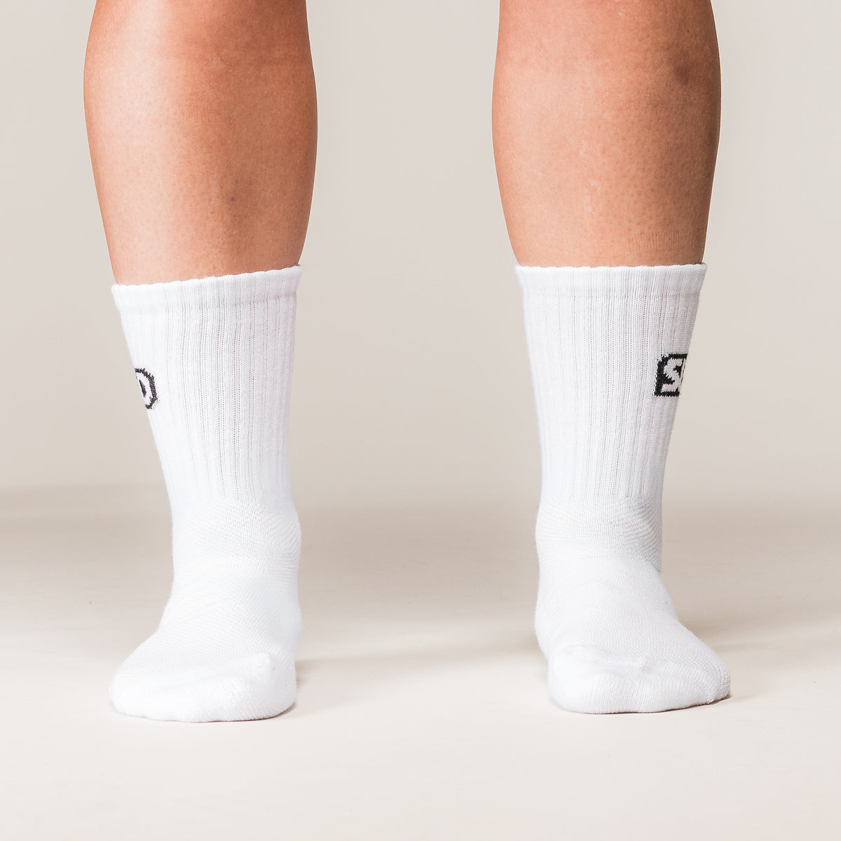 Crew Socks 5 Pack (White)