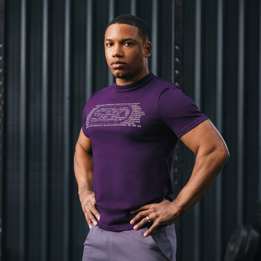 Aspire T-shirt Purple (Men's)