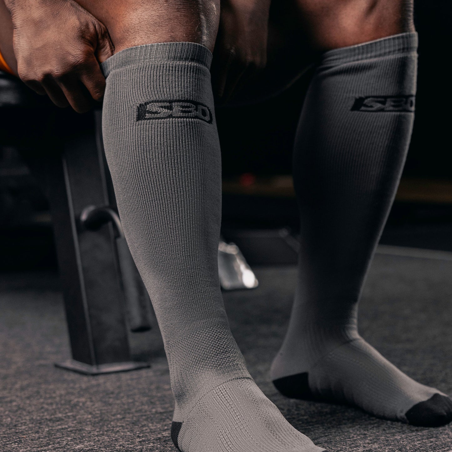 Forge Deadlift Socks (Grey)
