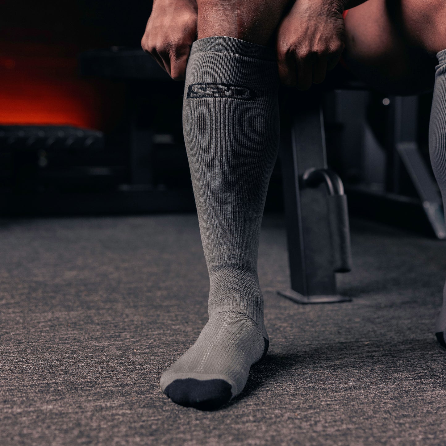 Forge Deadlift Socks (Grey)