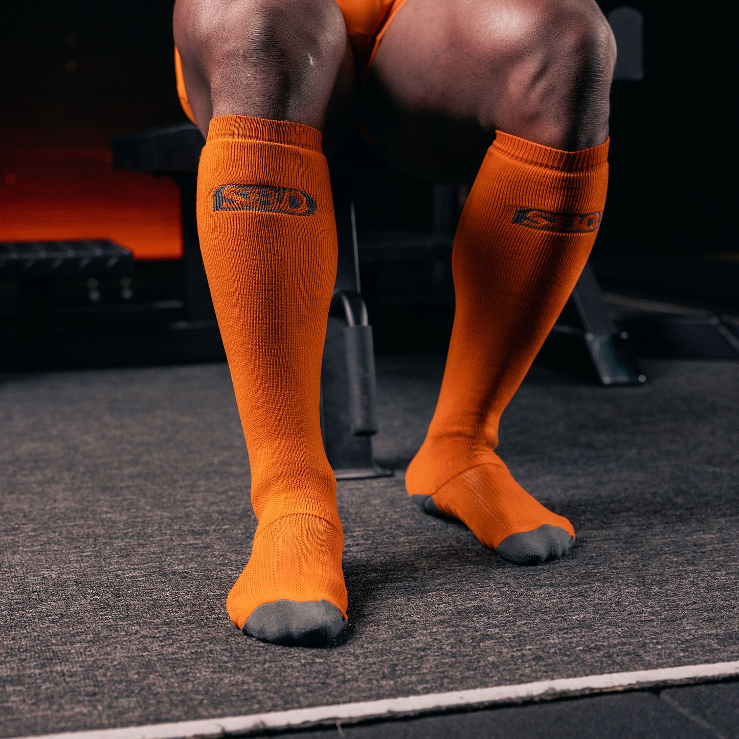 Forge Deadlift Socks (Orange)