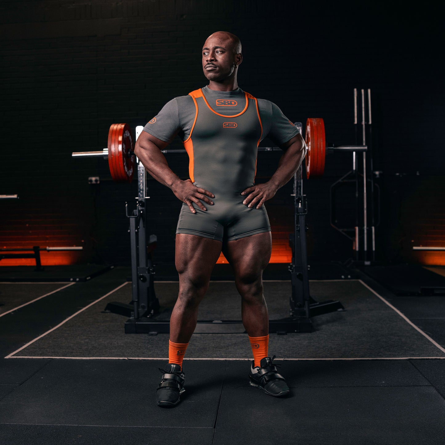 Forge Grey Powerlifting Singlet (Men's)