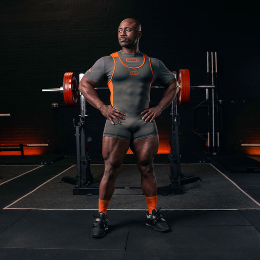 Forge Grey Powerlifting Singlet (Men's)