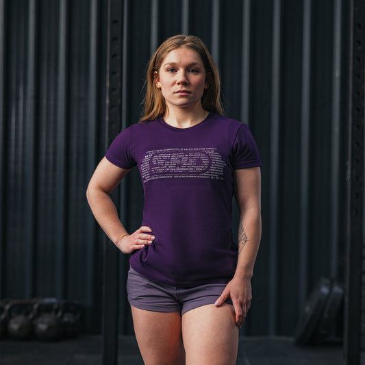 Aspire T-shirt Purple (Women's)