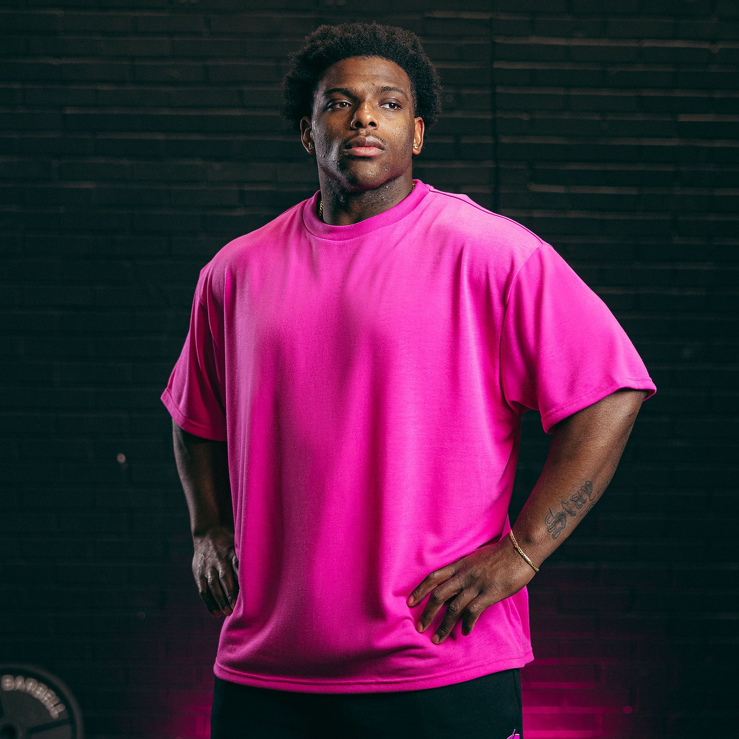Nova Oversized T-shirt (Glow Pink)