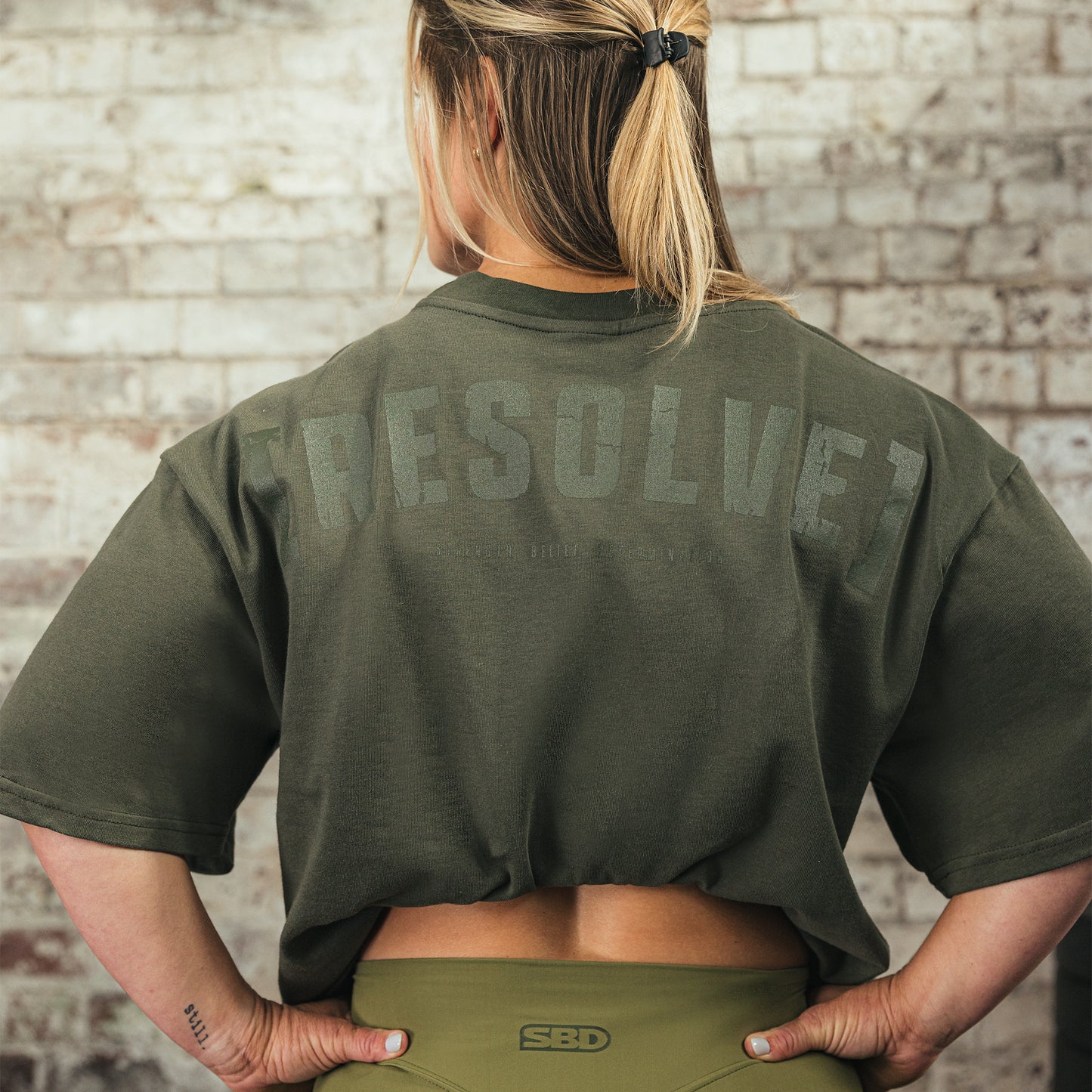 Resolve Oversized T-shirt (Khaki)