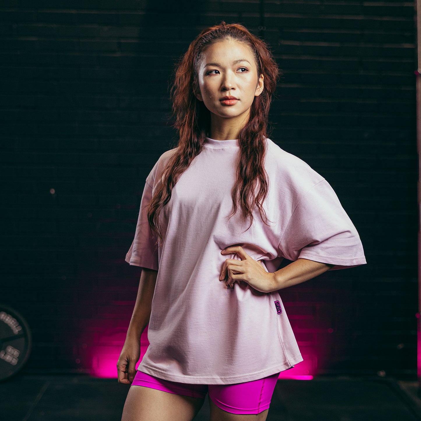 Nova Oversized T-shirt (Pastel Pink)