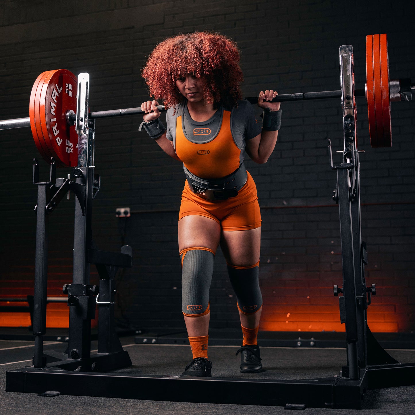 Forge Powerlifting Knee Sleeves (Grey)