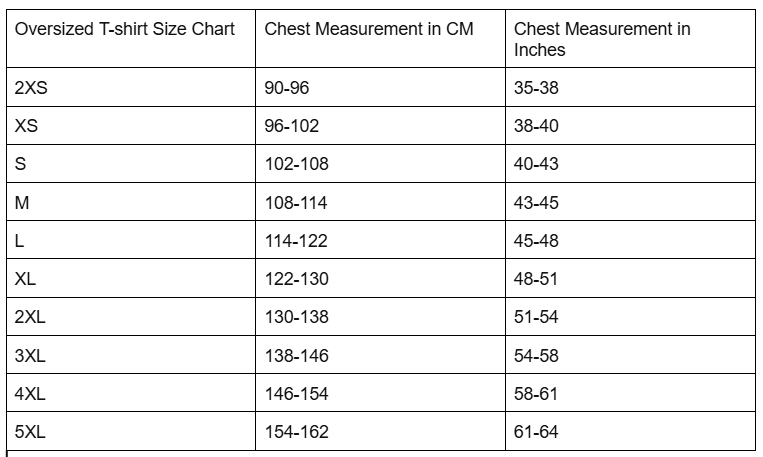 Size Guide