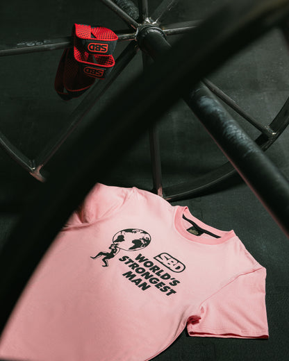 2026 World's Strongest Man T-Shirt Peony (Women's)