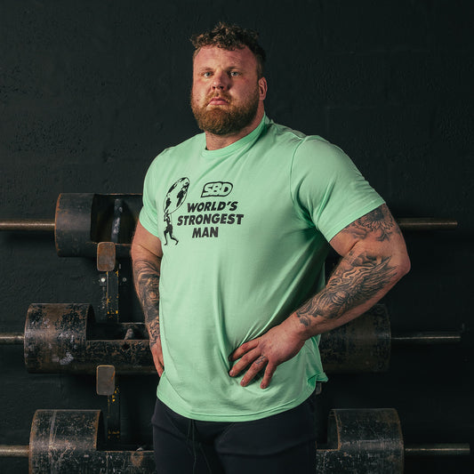 2026 World's Strongest Man T-Shirt Mint (Men's)